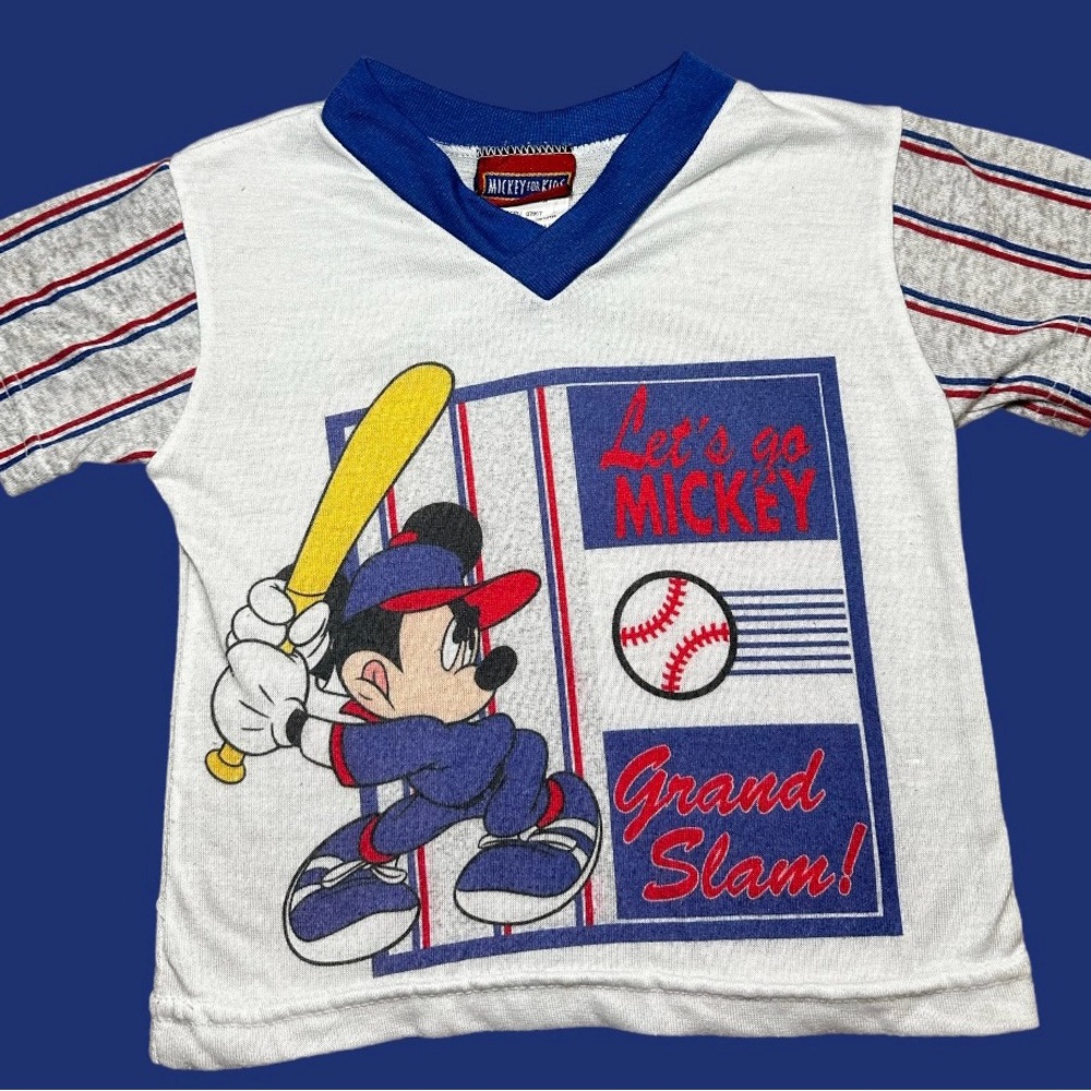 Vintage Mickey Baseball Top